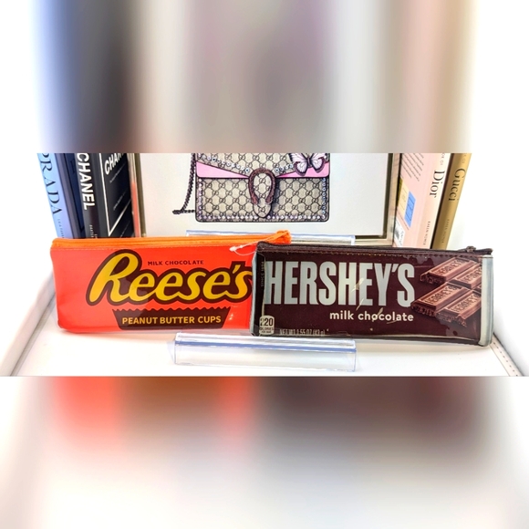 Candy Pencil Cases Reese's & Hershey's - Picture 1 of 2